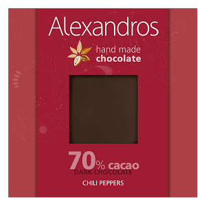 Mörk choklad 70% med chili