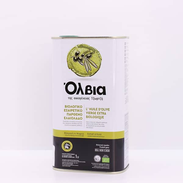 Olvia Ekologisk Olivolja Extra Virgin 1Lit - Bild 2