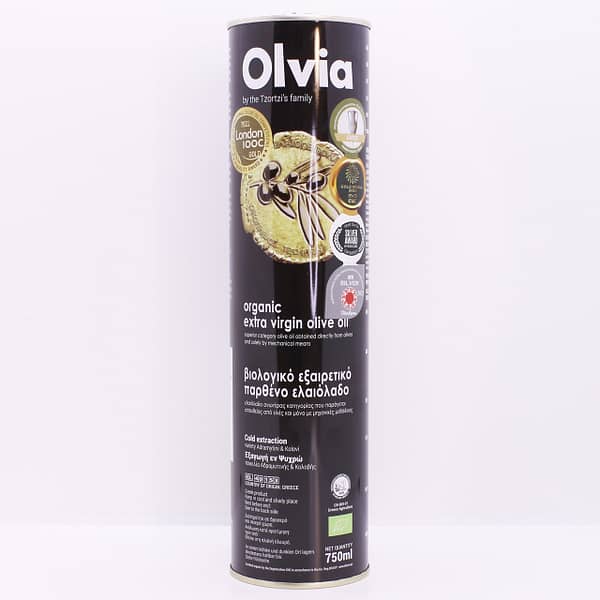 Ekologisk Olivolja Extra Virgin 750ml metallburk
