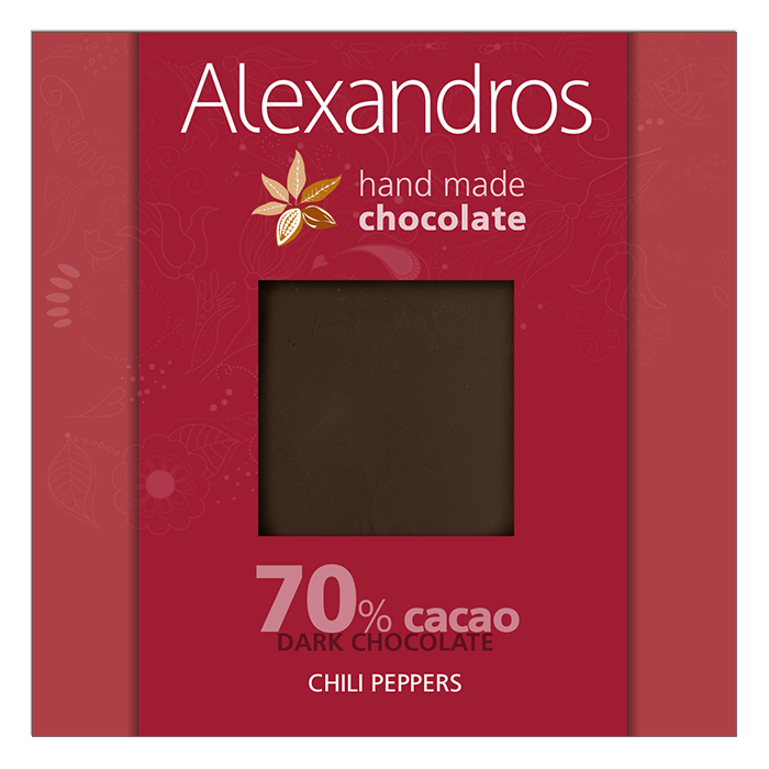 Mörk choklad 70% med chili