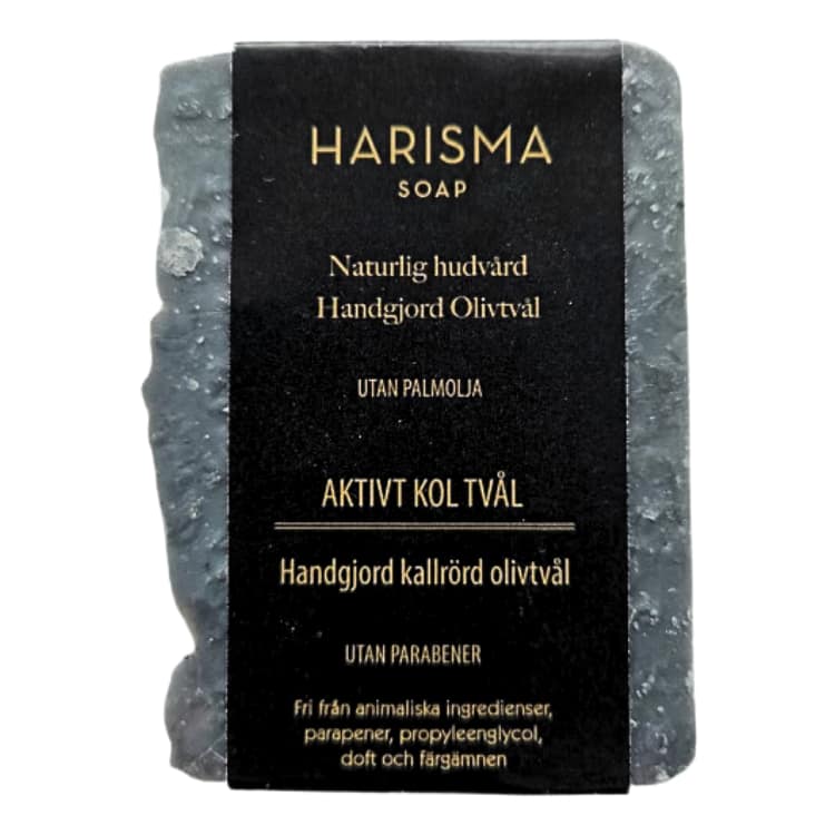 Handgjord Olivtvål Aktivt kol